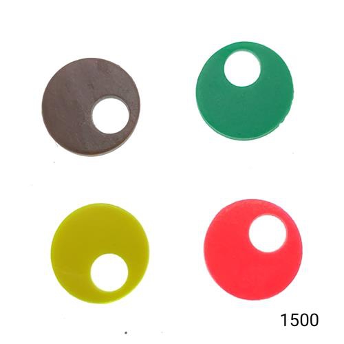 Fimo 10 mm  Patik  Renk 1500 Karışık