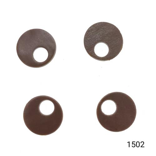 Fimo 10 mm  Patik  Renk 1502 Kahverengi