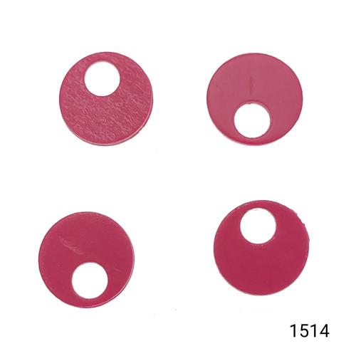 Fimo 10 mm  Patik  Renk 1514 Koyu Pembe