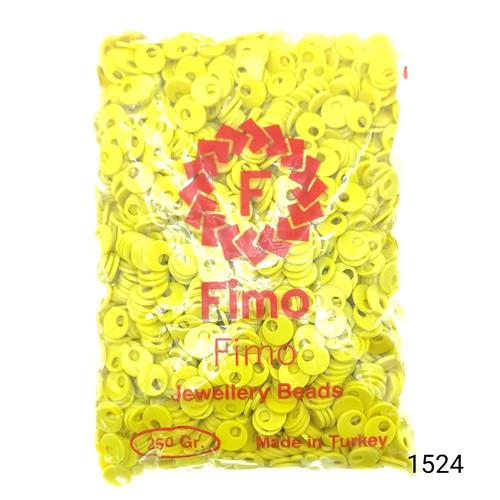 Fimo 10 mm  Patik  Renk 1524 Sarı