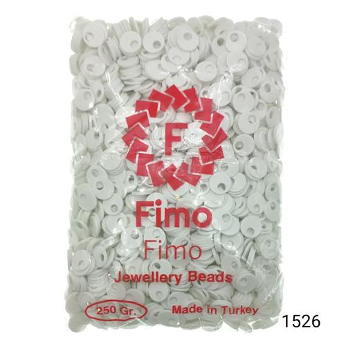 Fimo 10 mm  Patik  Renk 1526 Beyaz