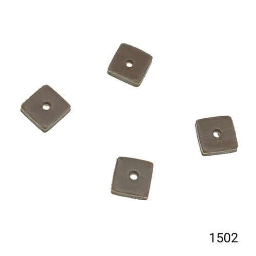 Fimo 4 mm Kare  Renk 1502 Kahverengi