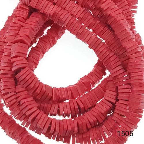 Fimo 4 mm Kare  Renk 1505 Bordo