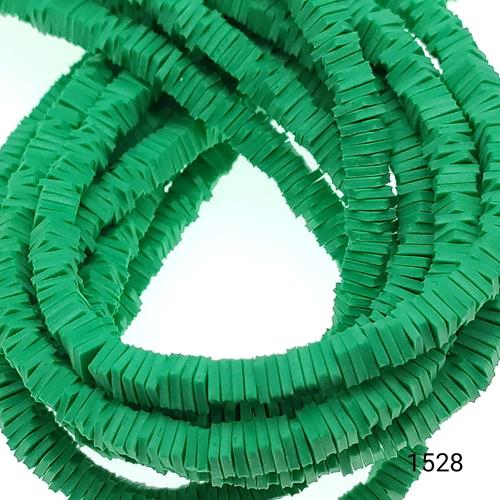 Fimo 4 mm Kare  Renk 1528 Yeşil