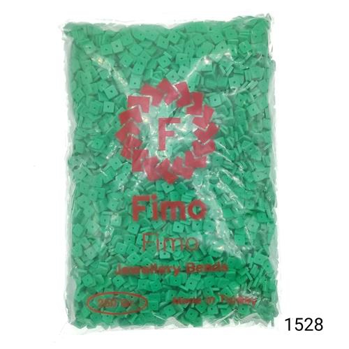 Fimo 4 mm Kare  Renk 1528 Yeşil