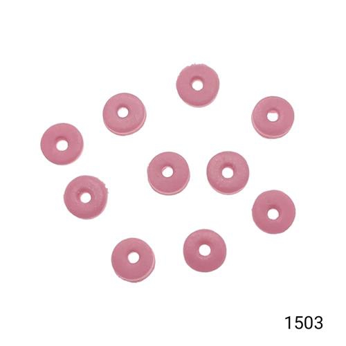 Fimo 4 mm Yuvarlak  Renk 1503 Açık Pembe