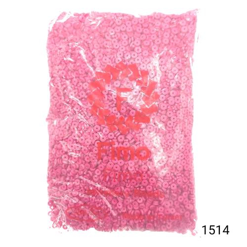 Fimo 4 mm Yuvarlak  Renk 1514 Koyu Pembe