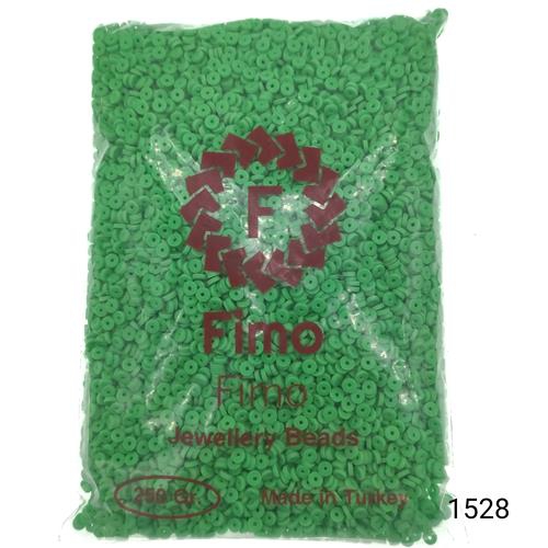 Fimo 4 mm Yuvarlak  Renk 1528 Yeşil