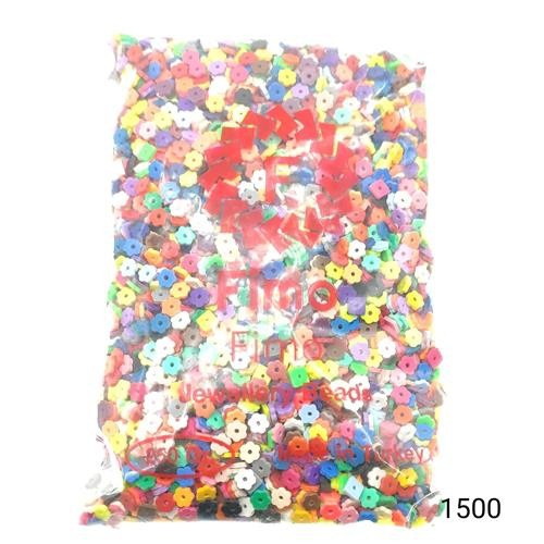 Fimo 6 mm Papatya  Renk 1500 Karışık