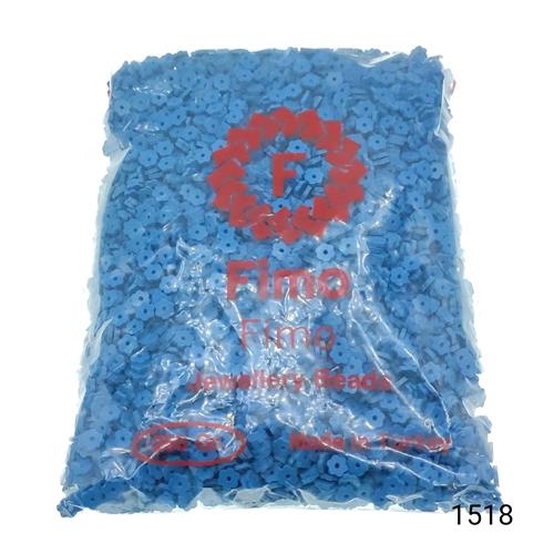 Fimo 6 mm Papatya  Renk 1518 Koyu Mavi