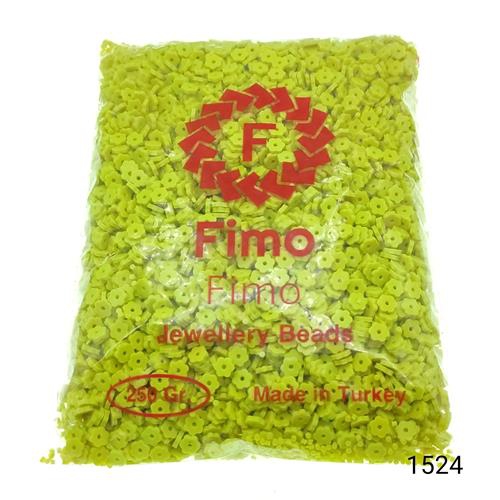 Fimo 6 mm Papatya  Renk 1524 Sarı