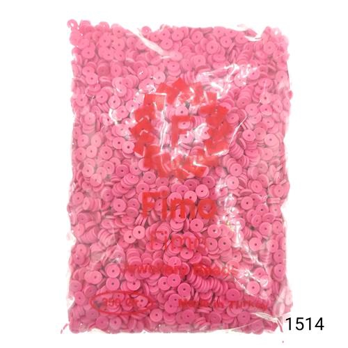 Fimo 6 mm Yuvarlak  Renk 1514 Koyu Pembe