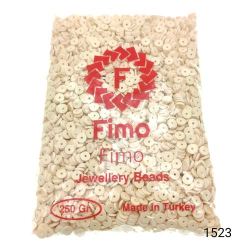 Fimo 6 mm Yuvarlak  Renk 1523 Krem