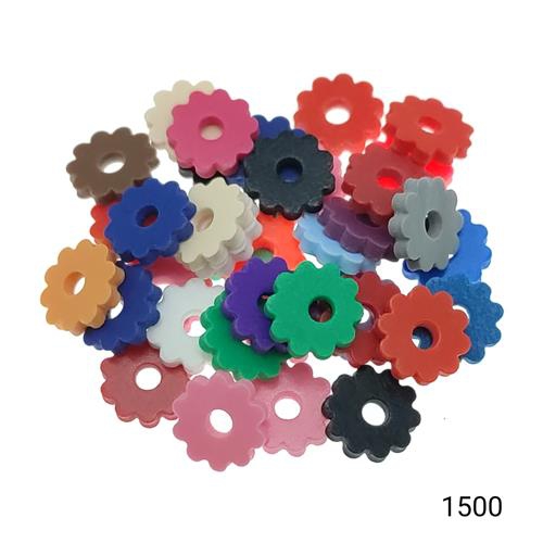 Fimo 7 mm Çark  Renk 1500 Karışık