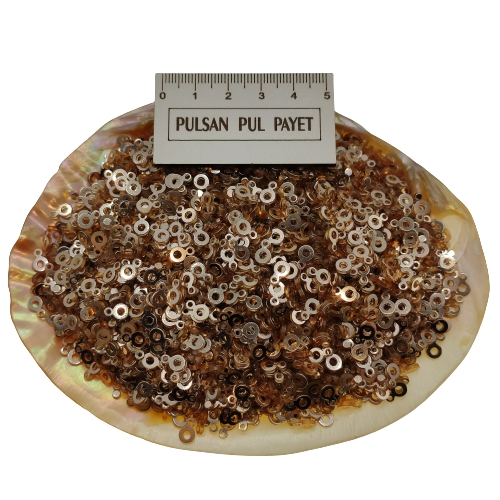 Pleksi Pul Model 304 5x7 mm Renk 230 Metalik Rose