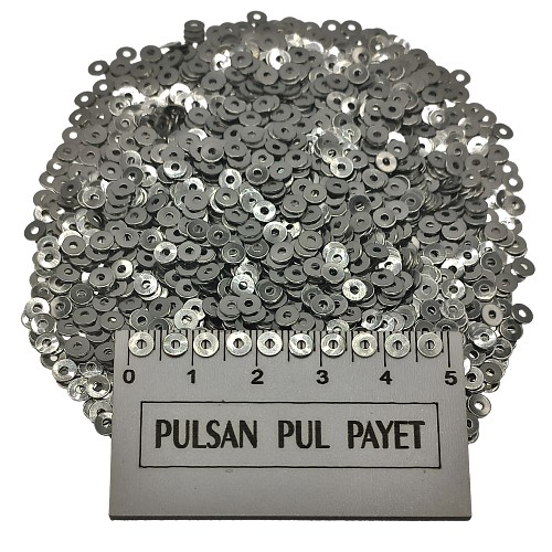 Metal Pirinç Pul Model 202 4x4 mm Nikel