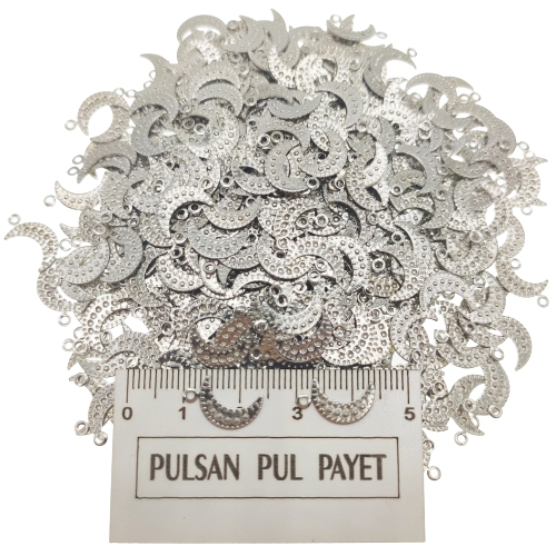 Metal Pirinç Pul Model 240 4x14 mm Nikel