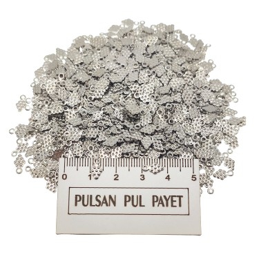 Metal Pirinç Pul Model 243 4x8 mm Nikel