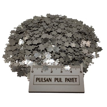 Metal Pirinç Pul Model 255 7x10 mm Nikel