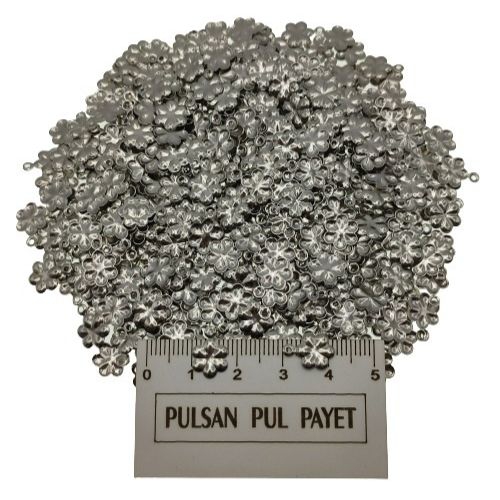 Metal Pirinç Pul Model 268 8x12 mm Nikel