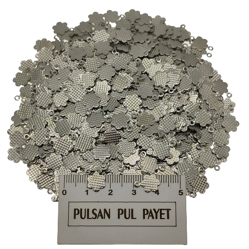 Metal Pirinç Pul Model 269 8x12 mm Nikel