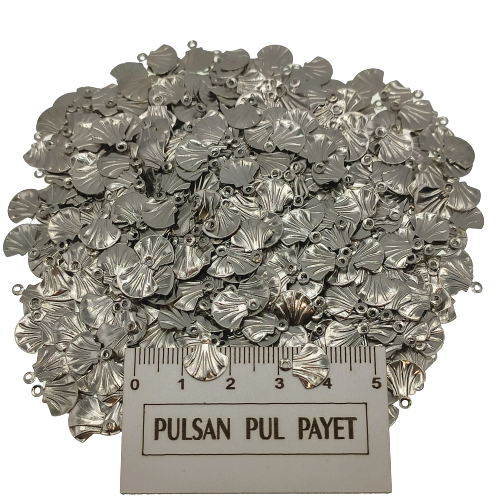 Metal Pirinç Pul Model 277 10x10 mm Nikel