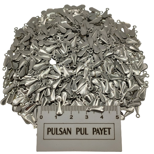 Metal Pirinç Pul Model 279 4x12 mm Nikel