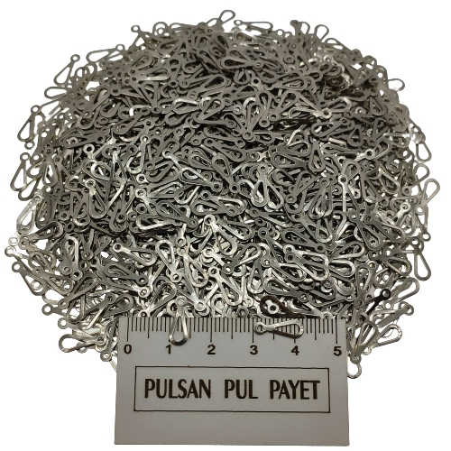 Metal Pirinç Pul Model 281 4x12 mm Nikel