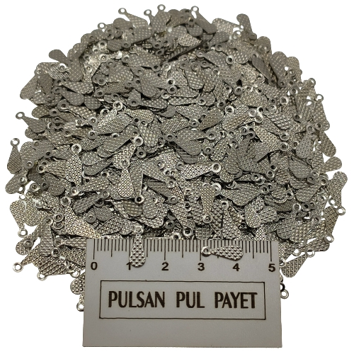 Metal Pirinç Pul Model 283 4x12 mm Nikel