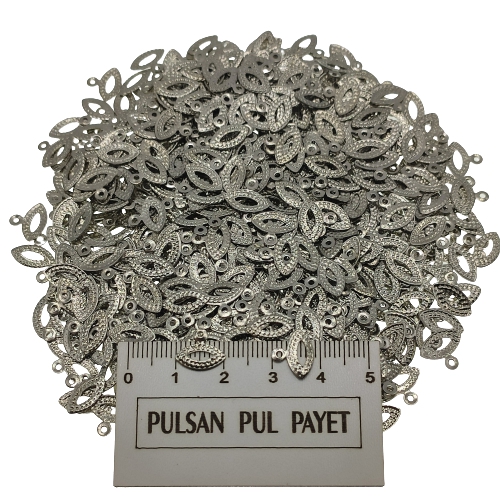 Metal Pirinç Pul Model 300 8x10 mm Nikel