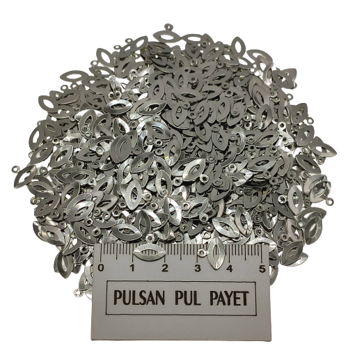 Metal Pirinç Pul Model 302 8x10 mm Nikel