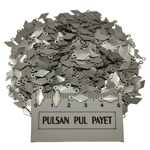 Metal Pirinç Pul Model 345 5x12 mm Nikel