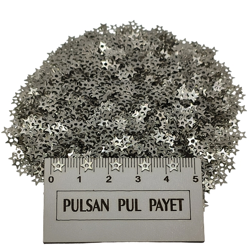 Metal Pirinç Pul Model 350 5x5 mm Nikel