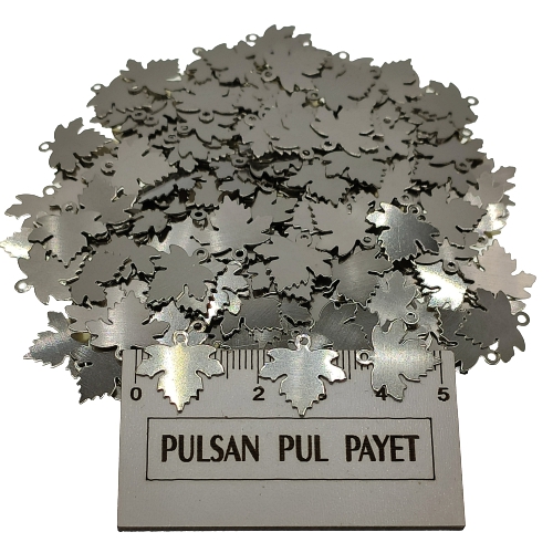 Metal Pirinç Pul Model 359 15x15 mm Nikel